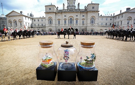 The BFG Dream Jars at Horse Guards Parade
