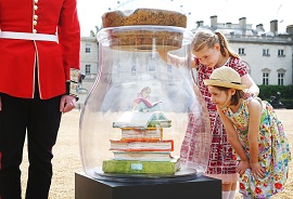 The BFG Dream Jars at Horse Guards Parade