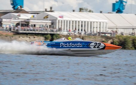 Pickfords powerboat Cardiff