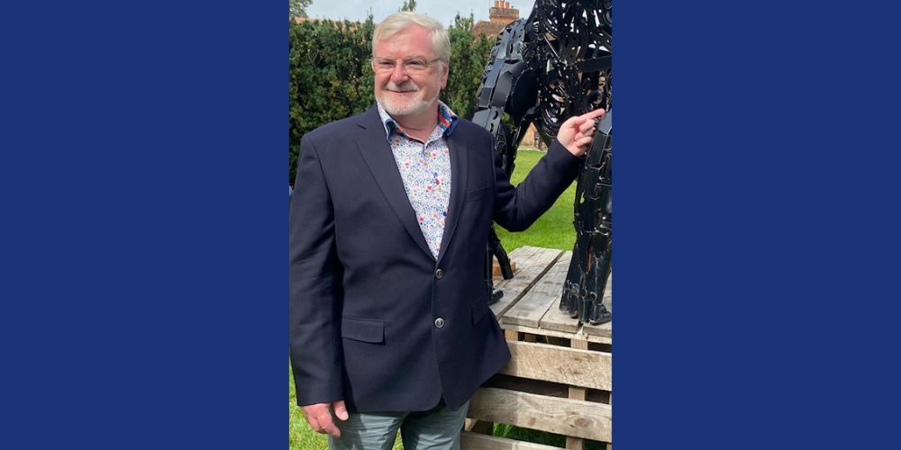 ARP chairman Adrian Leach outdoors posing before the interview