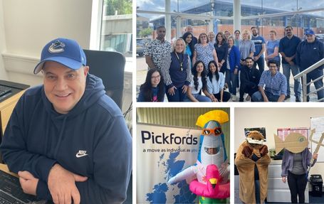 pickford residents standing and posing for their support for the marine conservation society