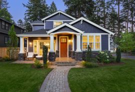 a beautiful house at the UK displayed for help to buy schemes