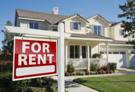 a beautful white house with grey color is on rent in the UK