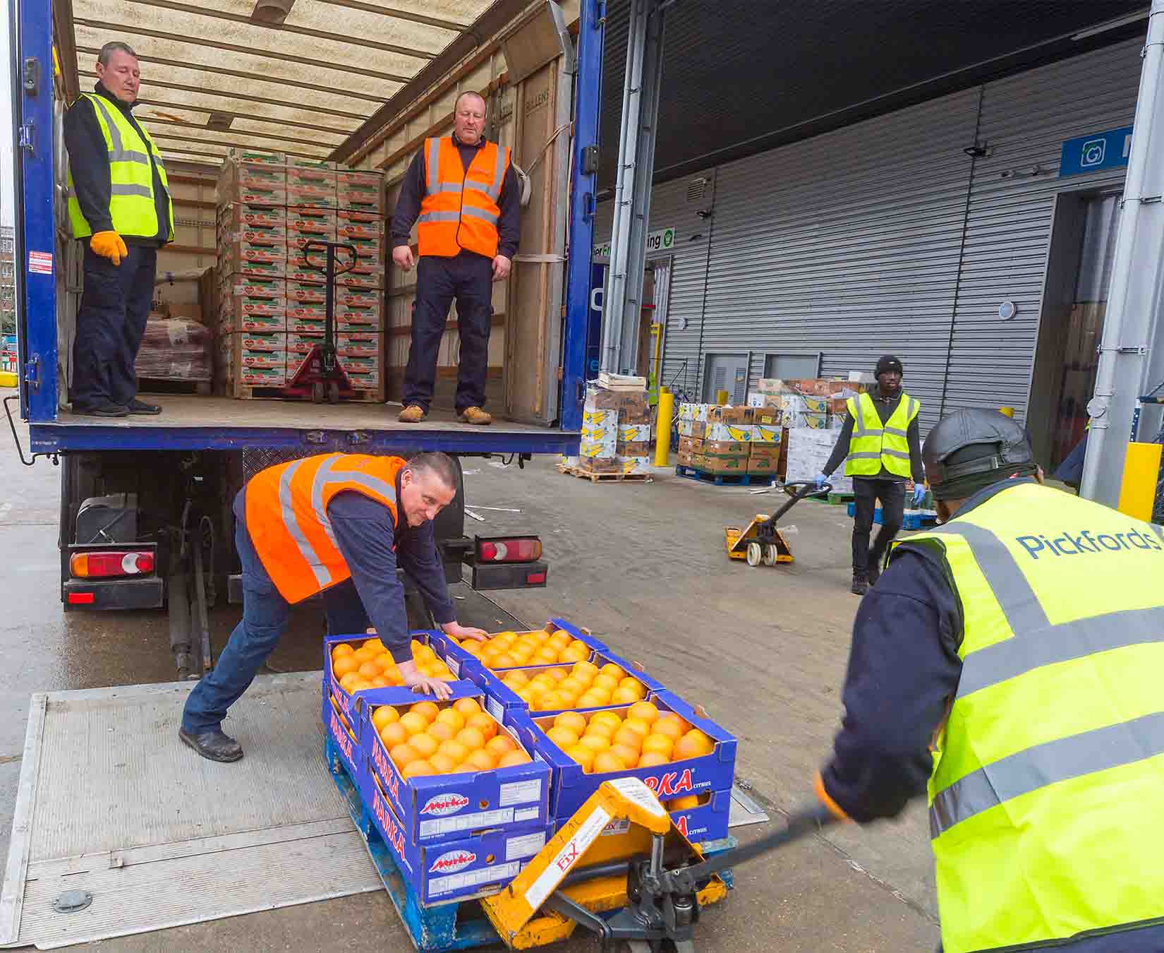 New Covent Garden Fruit and Vegetable Market