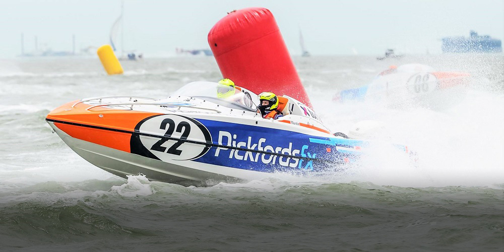 Pickfords powerboat at Gosport