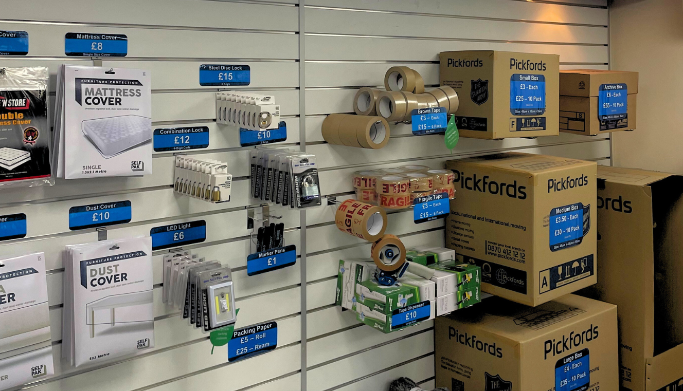 Eco box shop in store