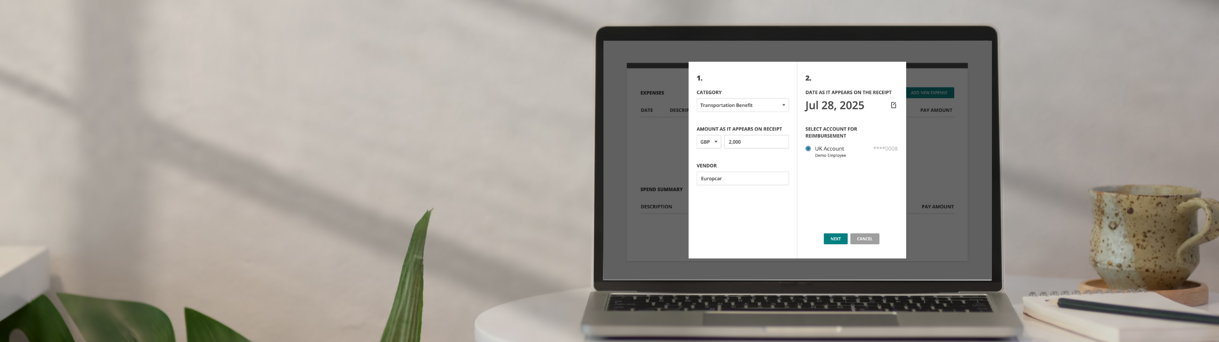 Expense management  (4)