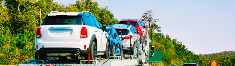 An image of vehicle relocation